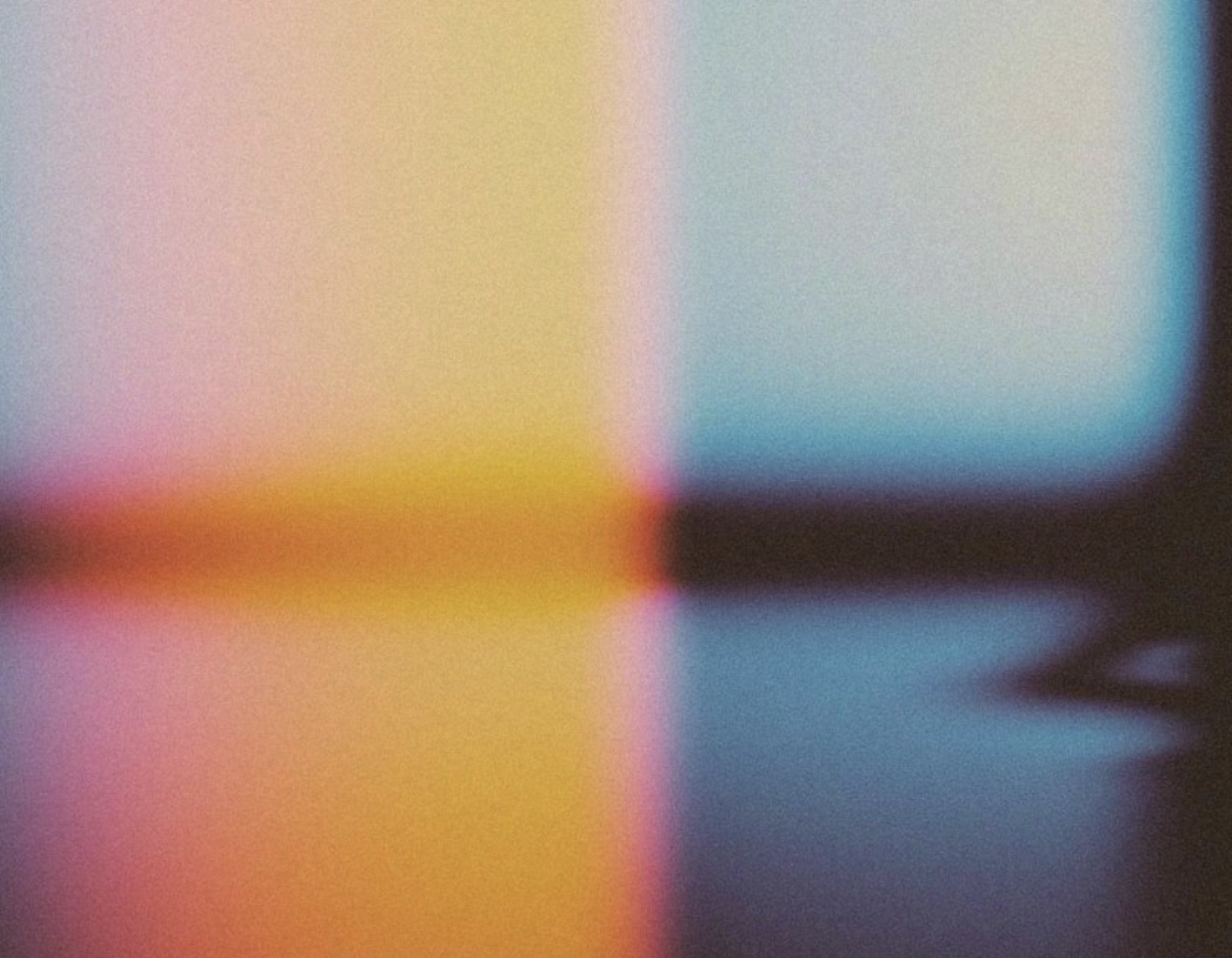 Abstract color field artwork by Rik Oostenbroek